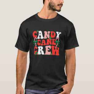 Camiseta Candy Cane Crew Navidades Candy Cane Fiesta Boys G