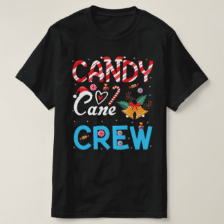 Camiseta Candy Cane Crew Navidades Navidad Candy Love Candy
