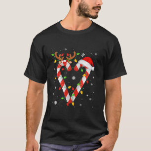 Camiseta Candy Cane Crew Santa Navidades enciende a niños d