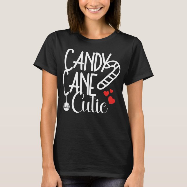 Camiseta Candy cane cutie (Anverso)