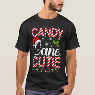 Camiseta Candy Cane Cutie Cute graciosos Navidades Xmas Can