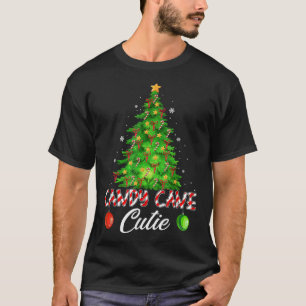 Camiseta Candy Cane Cutie Divertido árbol de Navidad Candy