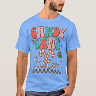 Camiseta Candy Cane Cutie Navidades divertidos Lollipop Can