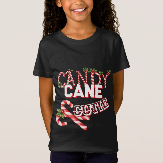 Camiseta CANDY CANE CUTIE T-Shirt  (Anverso)