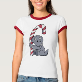 Camiseta Candy Cane de Triceratops