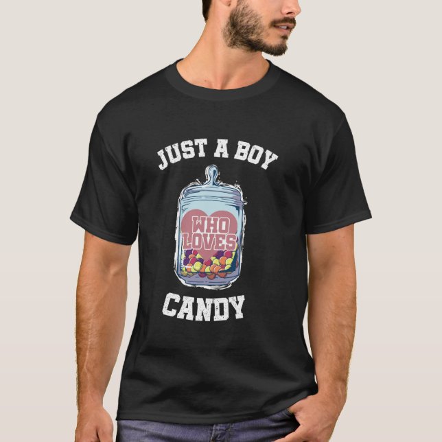 Camiseta Candy Cane Halloween Long Sleeve (Anverso)