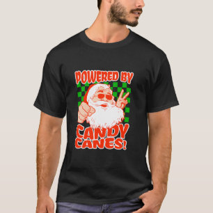 Camiseta Candy Cane Lover Guay Santa Claus Chica Muchachos 