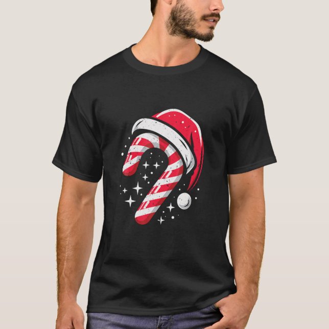Camiseta Candy Cane Merry y Candy Candy Co (Anverso)