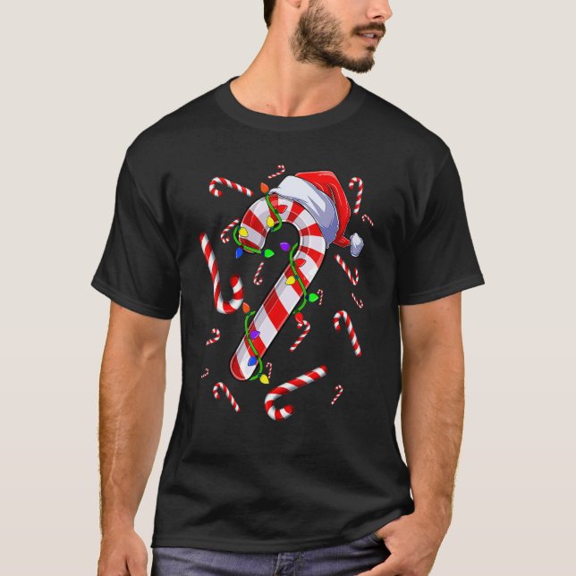 Camiseta Candy Cane Merry y Candy Candy Co (Anverso)