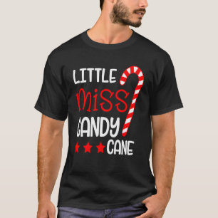 Camiseta Candy Cane Santa Hat Navidades Fiesta Lover Xmas S