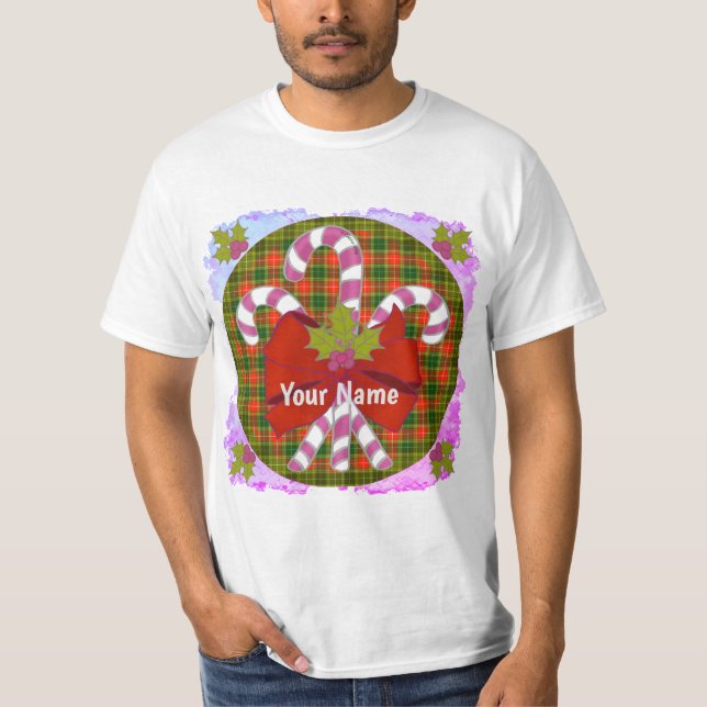 Camiseta Candy Canes (Anverso)