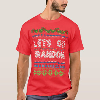 Camiseta Candy Canes GoBrandon Meme Sarcástico Fea Christma
