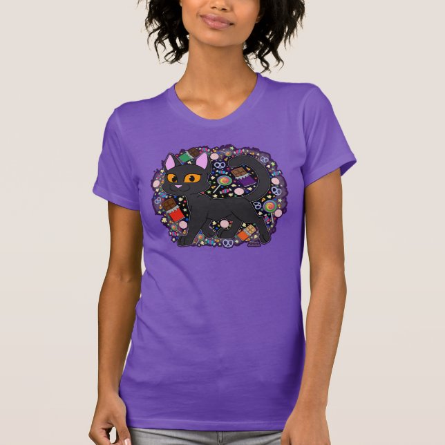 Camiseta Candy Cat (Anverso)
