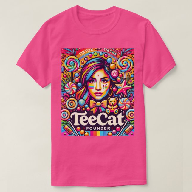 Camiseta Candy Chica Creative (Diseño del anverso)