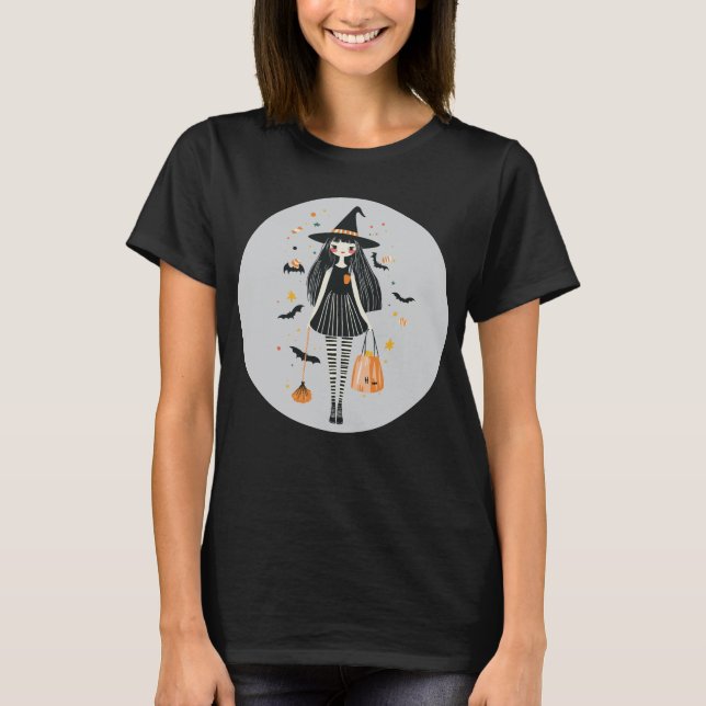 Camiseta Candy Chica de Halloween T-Shirt (Anverso)