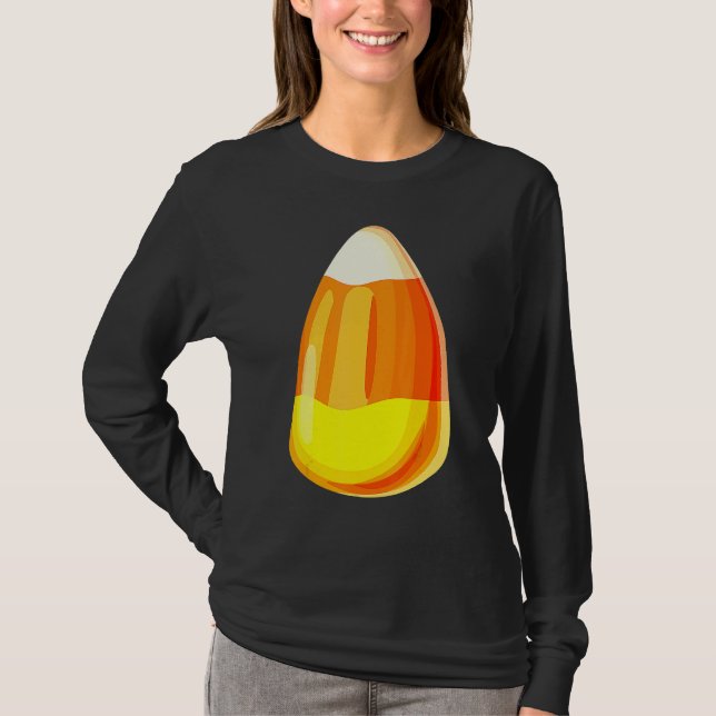 Camiseta Candy Corn Costume Last Minute Lazy Party 1 (Anverso)