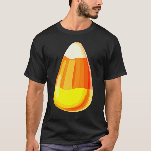 Camiseta Candy Corn Costume Last Minute Lazy Party 1 (Anverso)