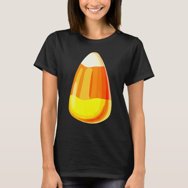 Camiseta Candy Corn Costume Last Minute Lazy Party 1 (Anverso)