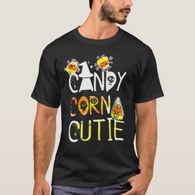 Camiseta Candy Corn Cutie Costume Halloween 2022 National D (Anverso)
