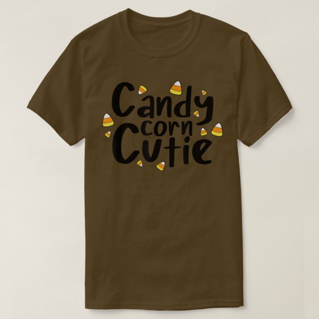 Camiseta Candy Corn Cutie Funny Halloween (Diseño del anverso)