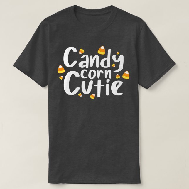 Camiseta Candy Corn Cutie Funny Halloween 60 (Diseño del anverso)