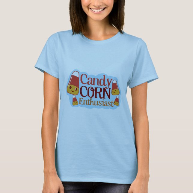 Camiseta Candy Corn Enthusiast (clean design) (Anverso)