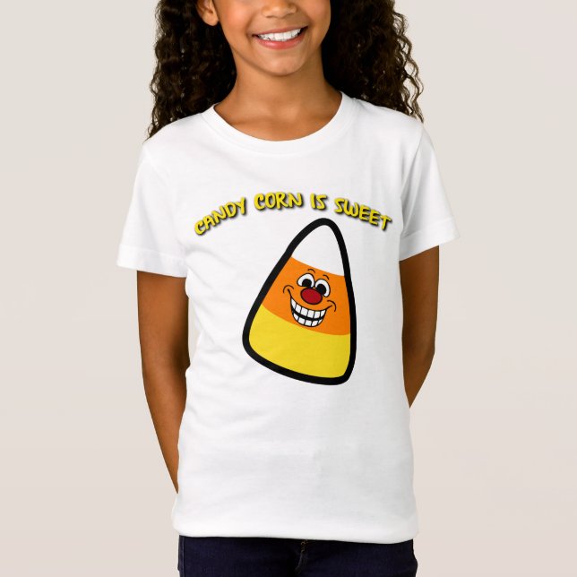 Camiseta Candy Corn es dulce (Anverso)