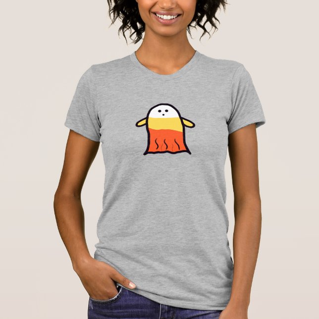 Camiseta Candy Corn Ghost (Anverso)