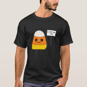 Camiseta Candy Corn Gracioso Te Odio También El Equipo Cand