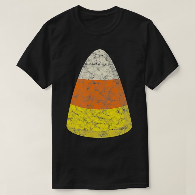 Camiseta Candy Corn Halloween (Diseño del anverso)