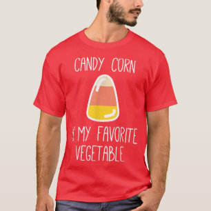 Camiseta Candy Corn Is My Favorite Vegetable Sarcastic Hall