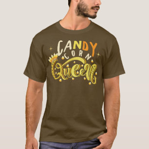 Camiseta Candy Corn Queen Halloween