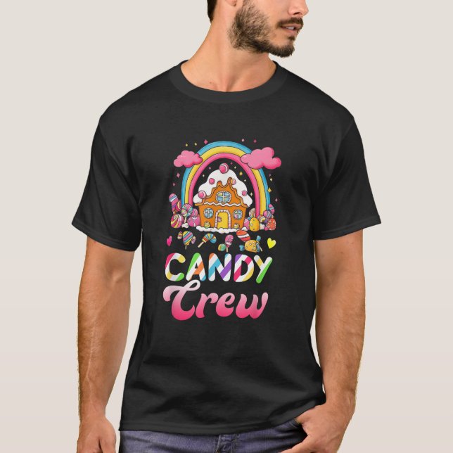 Camiseta Candy Costume Candy Crew Decorations Sweetie Candy (Anverso)