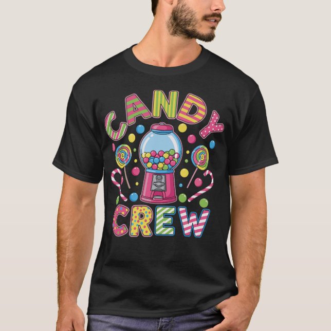 Camiseta Candy Crew Candy Costume Candyland Sweetie Women (Anverso)