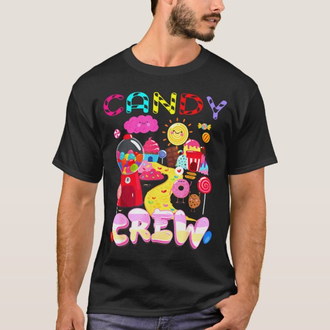 Camiseta Candy Crew Candy Costume Women Candy Land Kids Swe (Anverso)