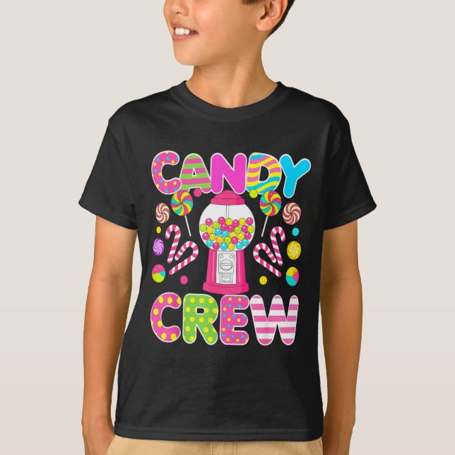 Camiseta Candy Crew Candy Costume Women Candy Land Kids Swe (Anverso)