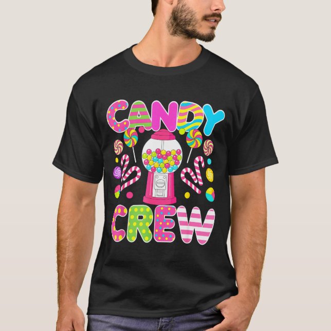Camiseta Candy Crew Candy Costume Women Candy Land Kids Swe (Anverso)