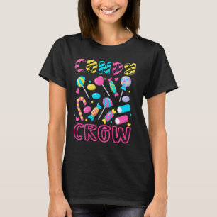 Camiseta Candy Crew Fiesta Candy Land Decoraciones Sweetie