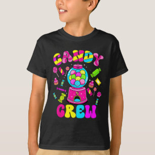 Camiseta Candy Crew Sweetie Candy Land Candy Squad Hallowee
