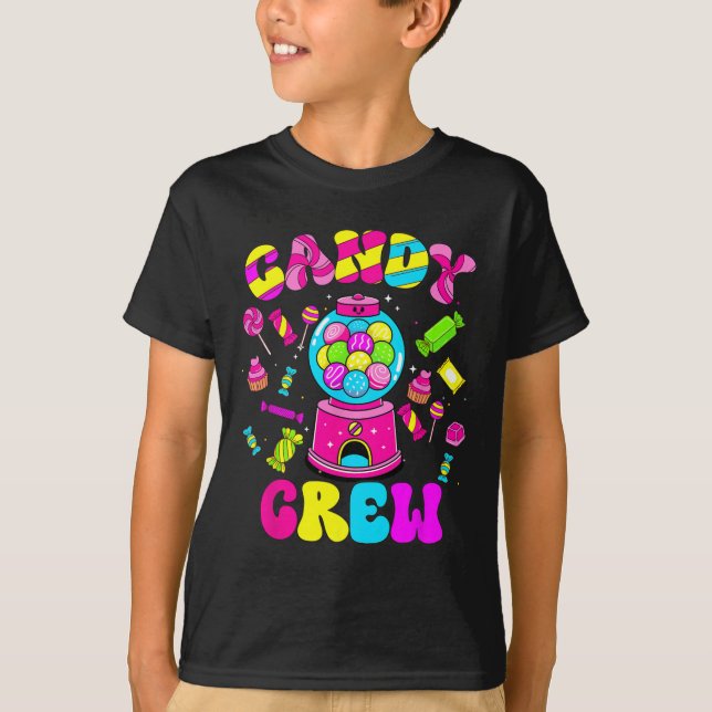Camiseta Candy Crew Sweetie Candy Land Candy Squad Hallowee (Anverso)