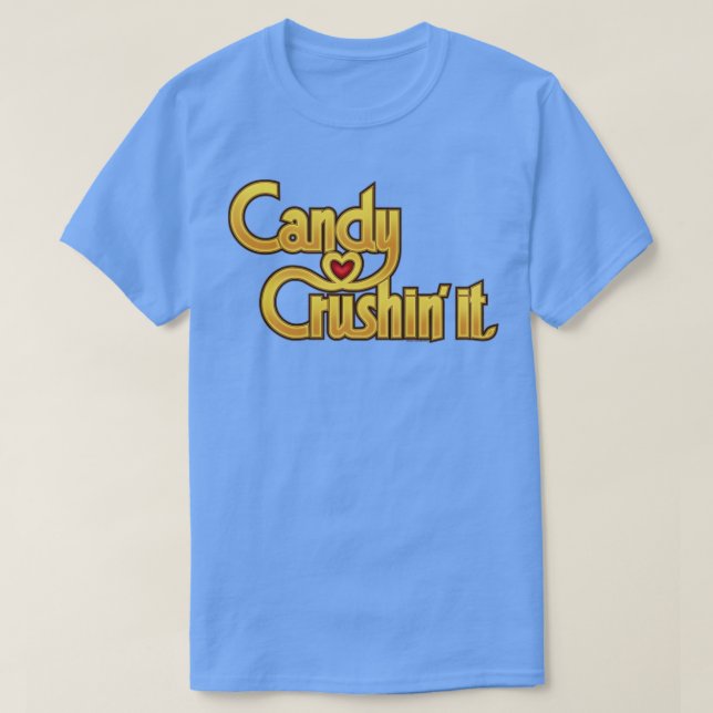 CAMISETA CANDY CRUSHIN IT (Diseño del anverso)