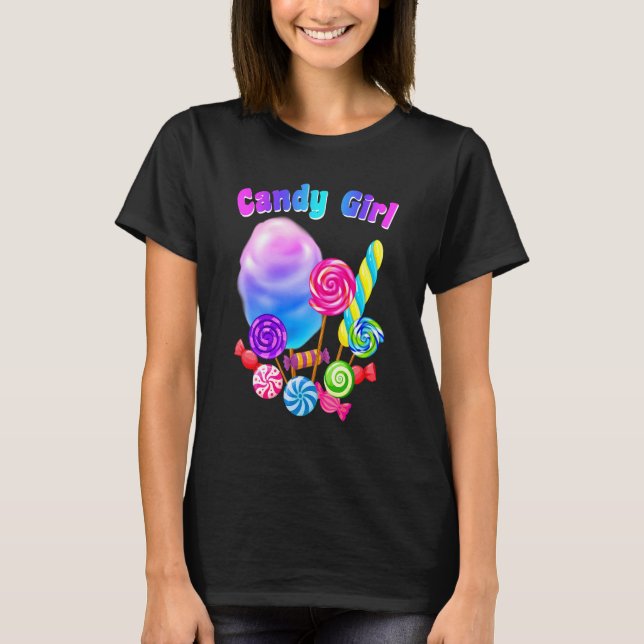 Camiseta Candy Cute Chica Sweet Lolly Candy Treat (Anverso)