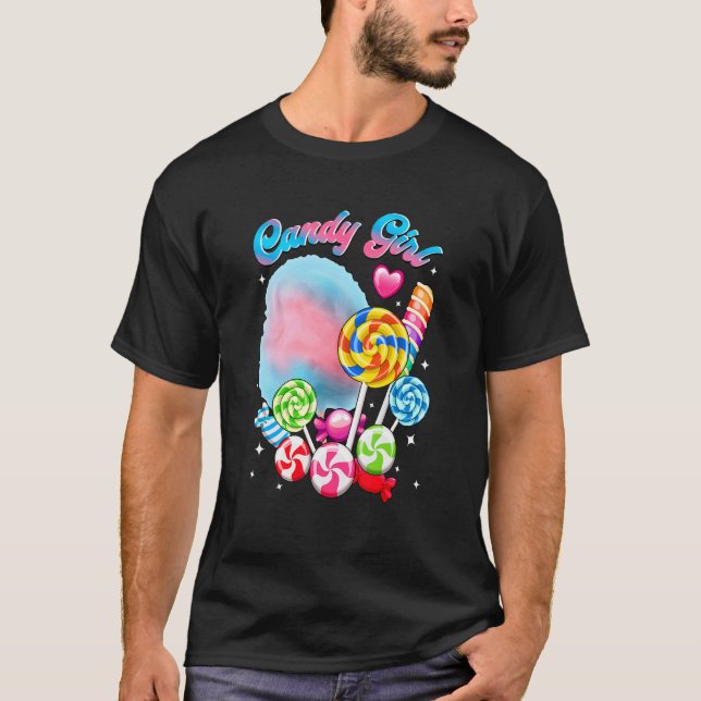 Camiseta Candy Cute Chica Sweet Lolly Candy Treat 1 (Anverso)