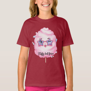 Camiseta Candy de algodón rosa, de Natasha Us