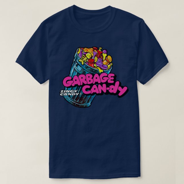 Camiseta Candy de basura (Diseño del anverso)