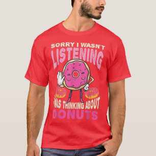 Camiseta Candy de Candy de Cita Donut Divertido no escuchar