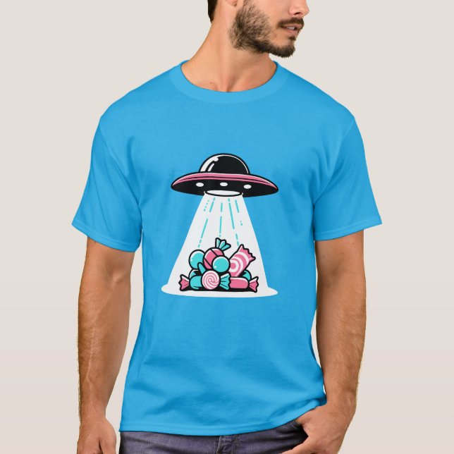 Camiseta Candy de OVNI (Anverso)