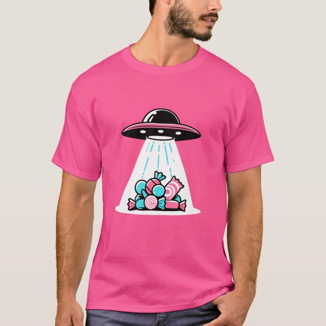 Camiseta Candy de OVNI (Anverso)