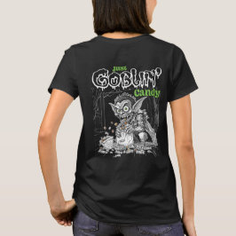 Camiseta Candy de sólo Goblin (elementos oscuros) delante y