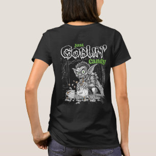 Camiseta Candy de sólo Goblin (elementos oscuros) delante y
